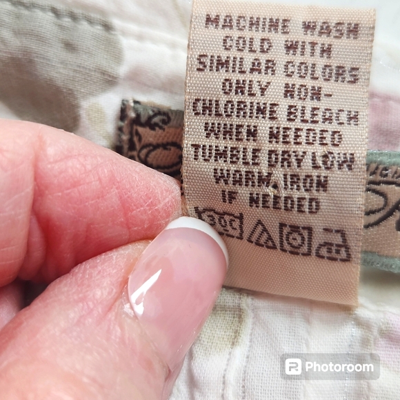 American Rag Feminine Pearl Snap Long Sleeve Floral Western Shirt S (Junior) - Picture 8 of 10